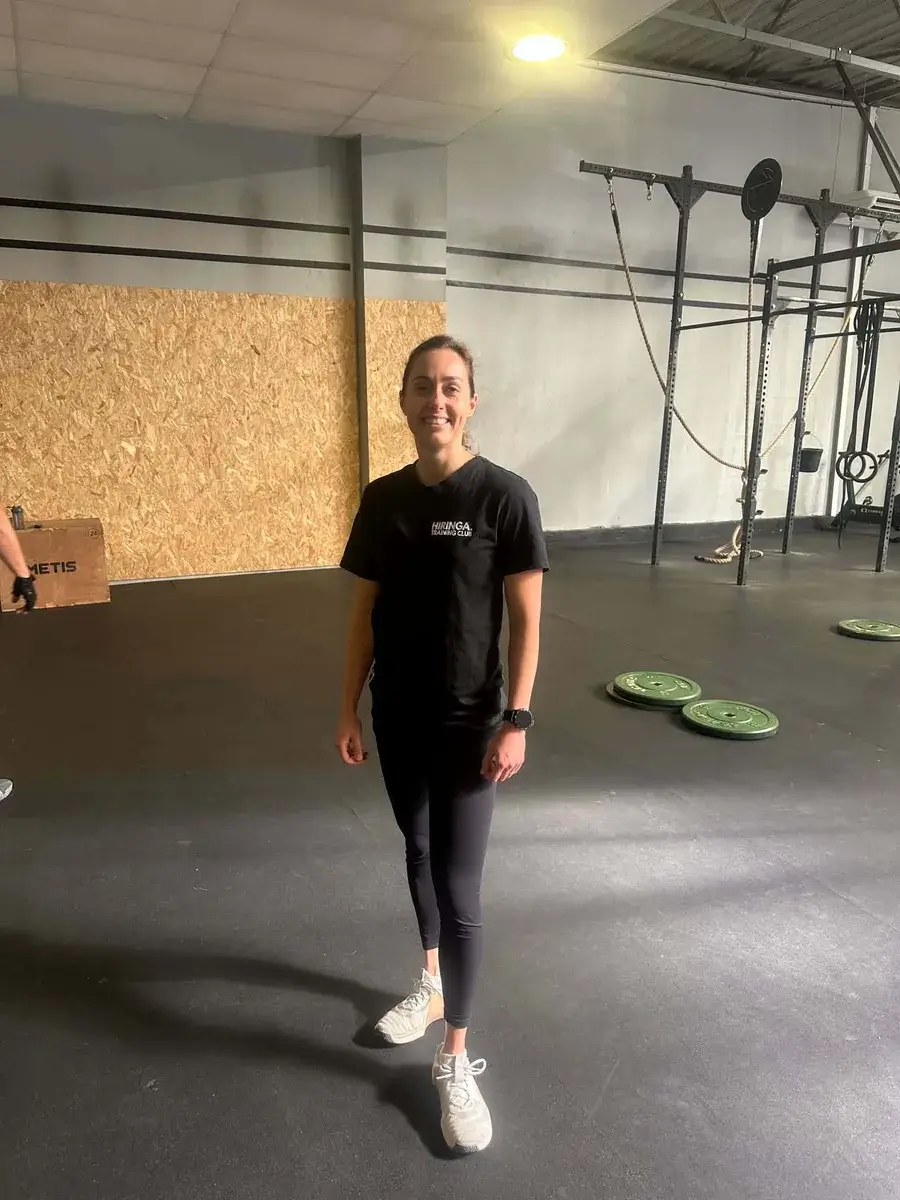 Laura, coach Hiringa Training Club