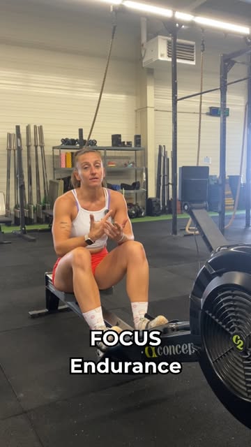 Vidéo Focus endurance sur le rameur chez Hiringa