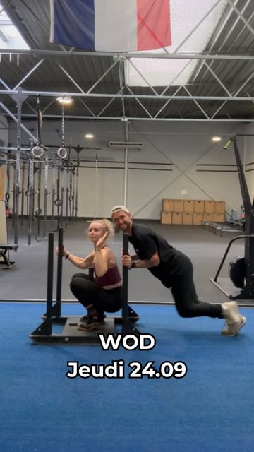 Vidéo d'un WOD en binôme chez Hiringa